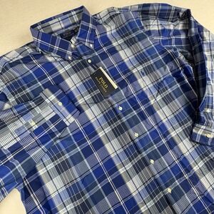 Polo Ralph Lauren Men's, Classic-Fit Oxford Long-Sleeve Woven Shirt, Multi, 2XLT